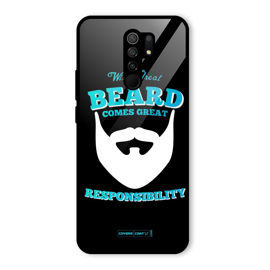 Great Beard Glass Back Case for Poco M2