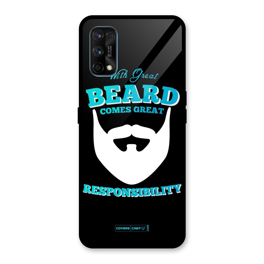 Great Beard Glass Back Case for Realme 7 Pro