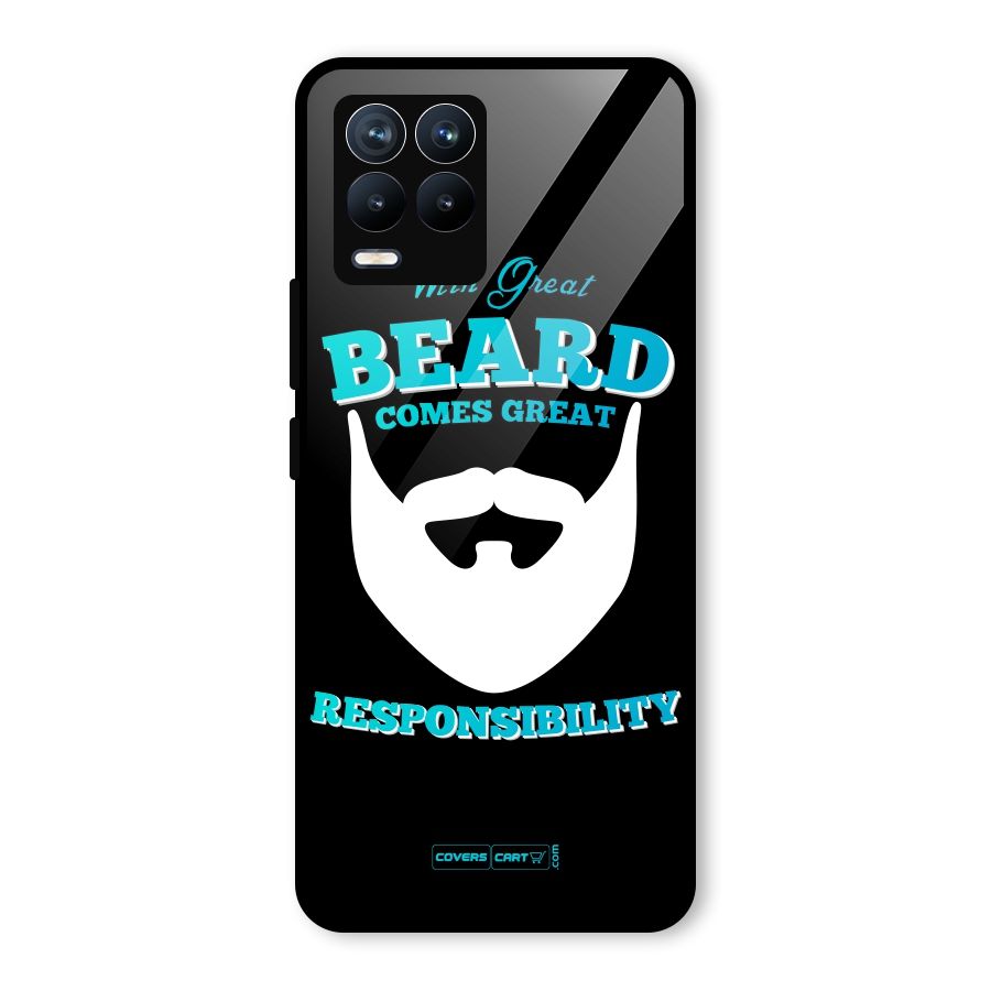 Great Beard Glass Back Case for Realme 8