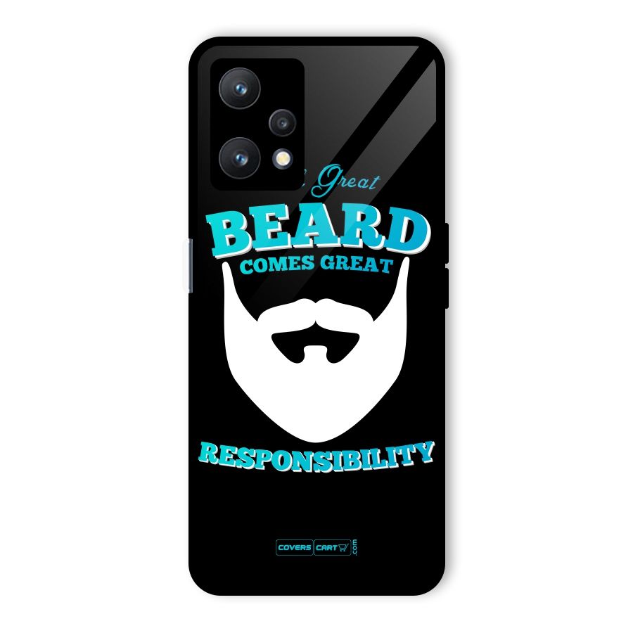 Great Beard Glass Back Case for Realme 9 Pro 5G