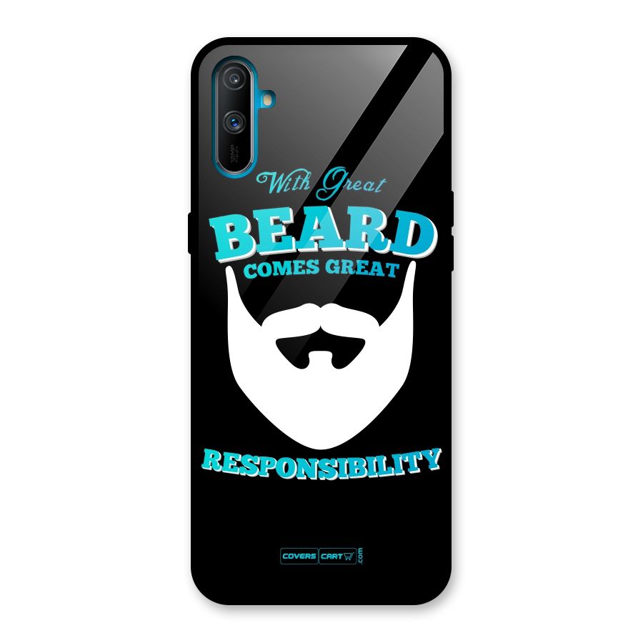Great Beard Glass Back Case for Realme C3