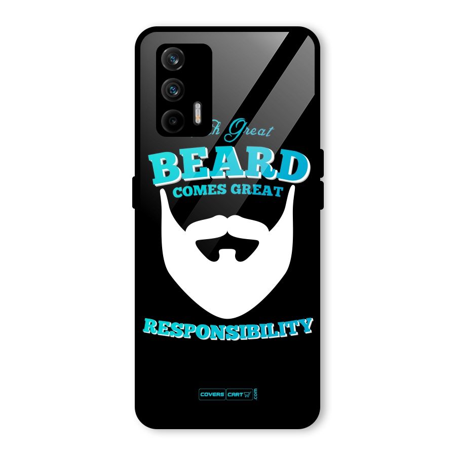 Great Beard Glass Back Case for Realme GT 5G