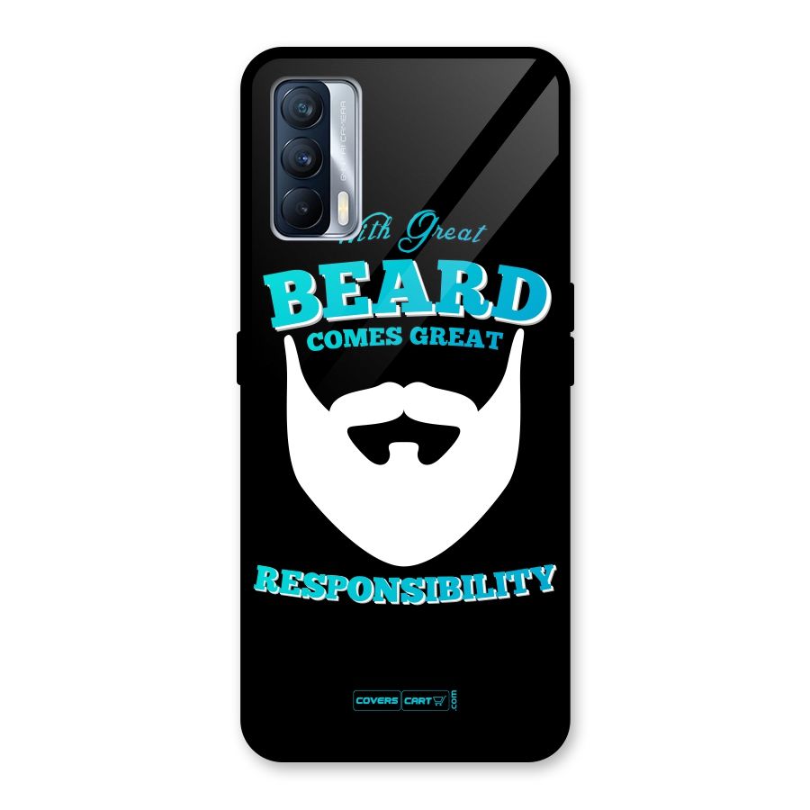 Great Beard Glass Back Case for Realme X7