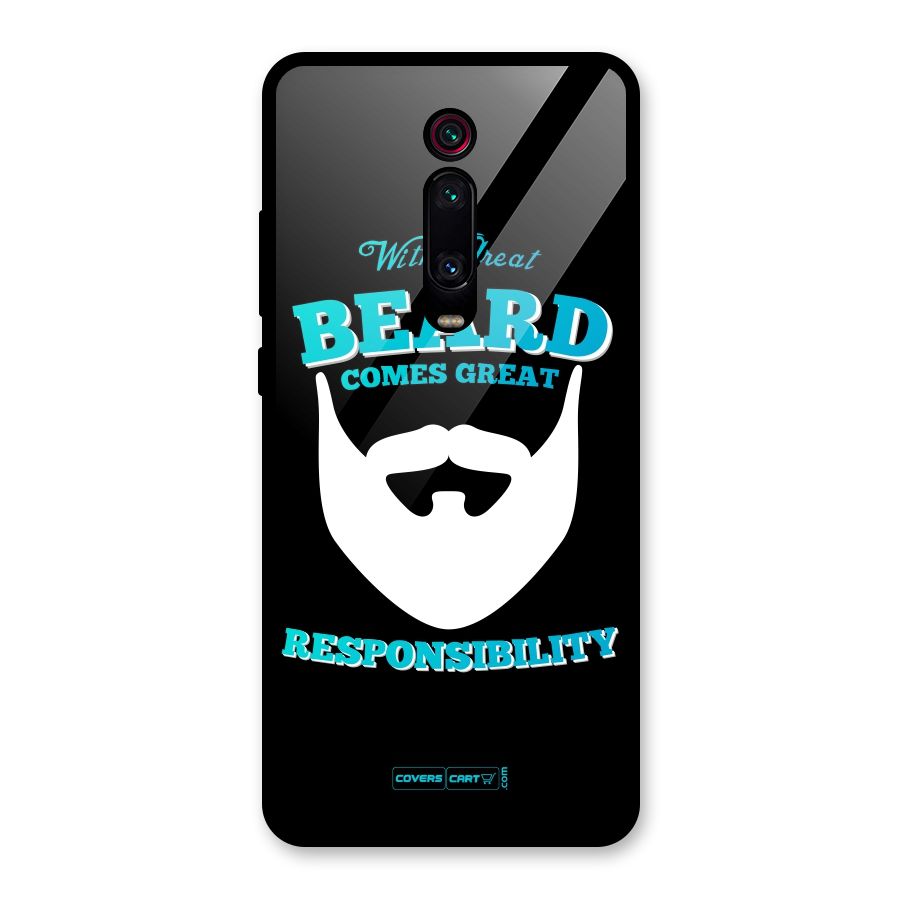 Great Beard Glass Back Case for Redmi K20