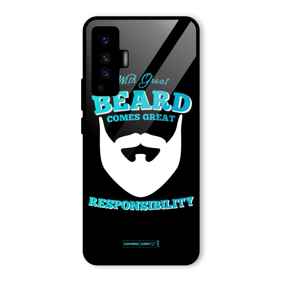 Great Beard Glass Back Case for Vivo X50