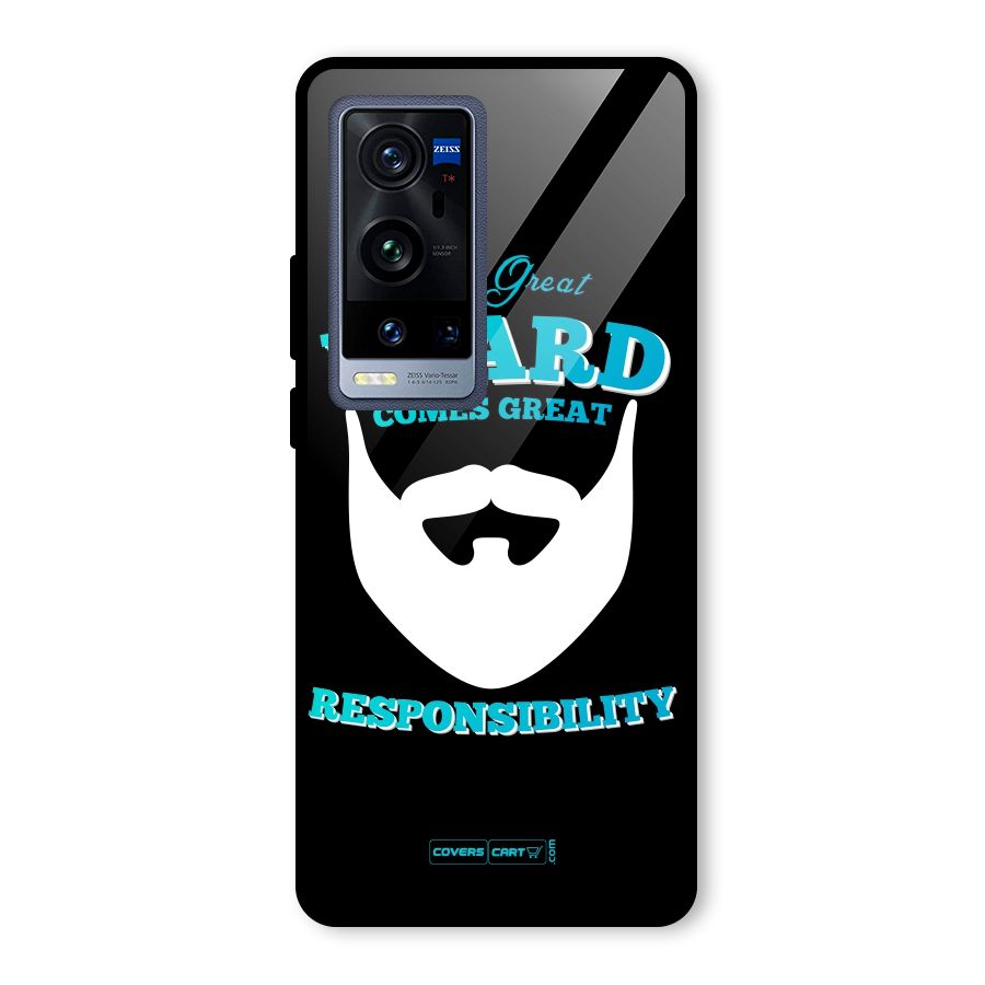 Great Beard Glass Back Case for Vivo X60 Pro Plus