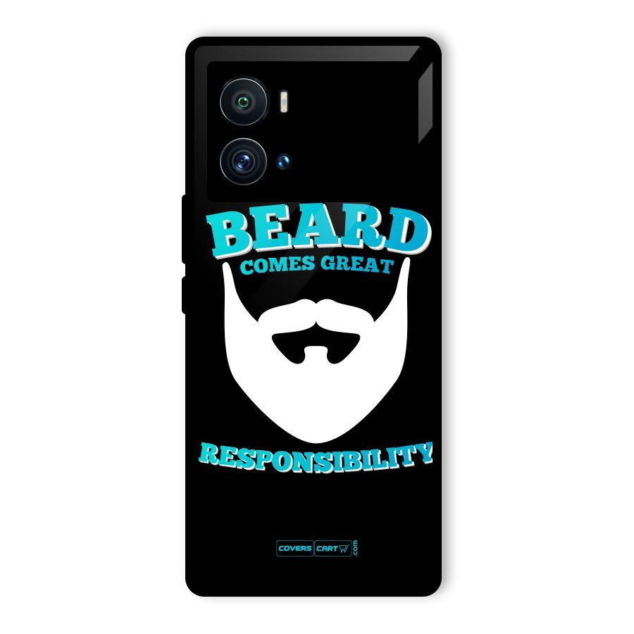 Great Beard Glass Back Case for Vivo iQOO 9 Pro
