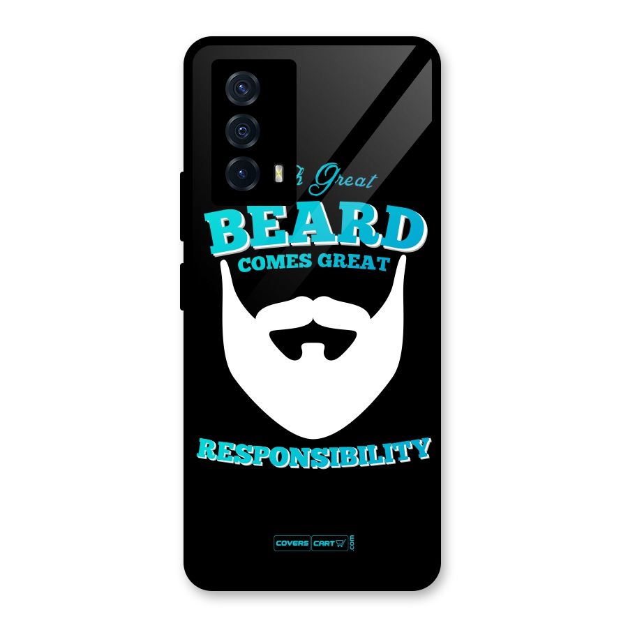 Great Beard Glass Back Case for Vivo iQOO Z5