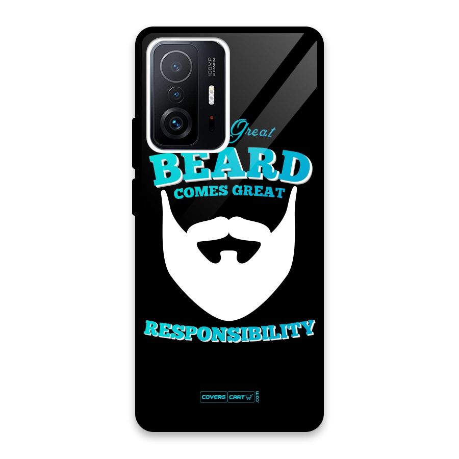 Great Beard Glass Back Case for Xiaomi 11T Pro