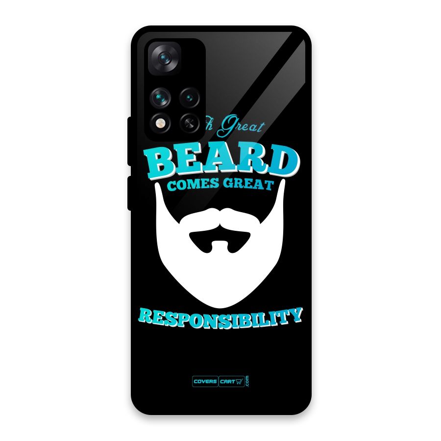 Great Beard Glass Back Case for Xiaomi 11i HyperCharge 5G
