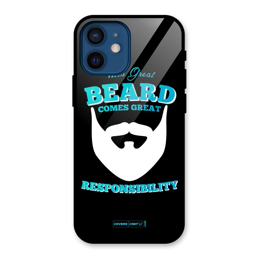 Great Beard Glass Back Case for iPhone 12 Mini