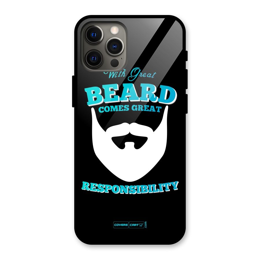 Great Beard Glass Back Case for iPhone 12 Pro Max