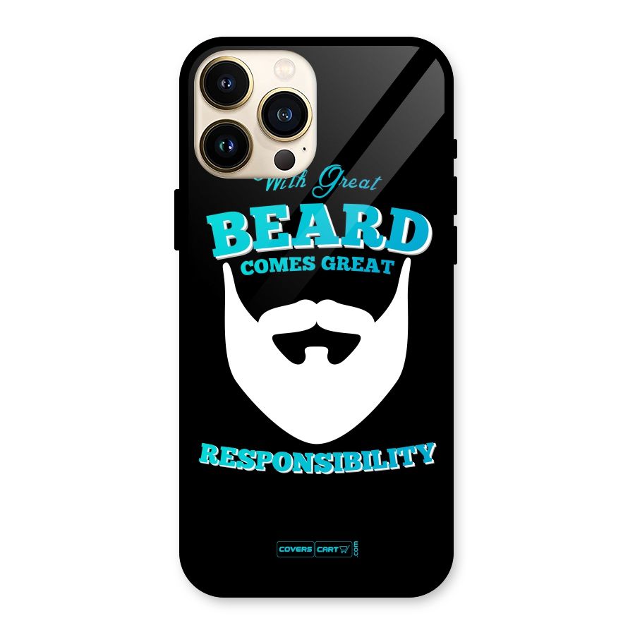 Great Beard Glass Back Case for iPhone 13 Pro Max