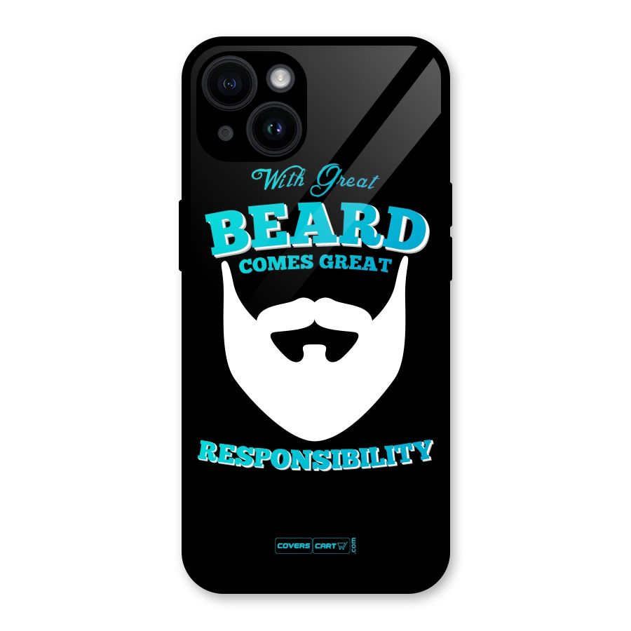Great Beard Glass Back Case for iPhone 14
