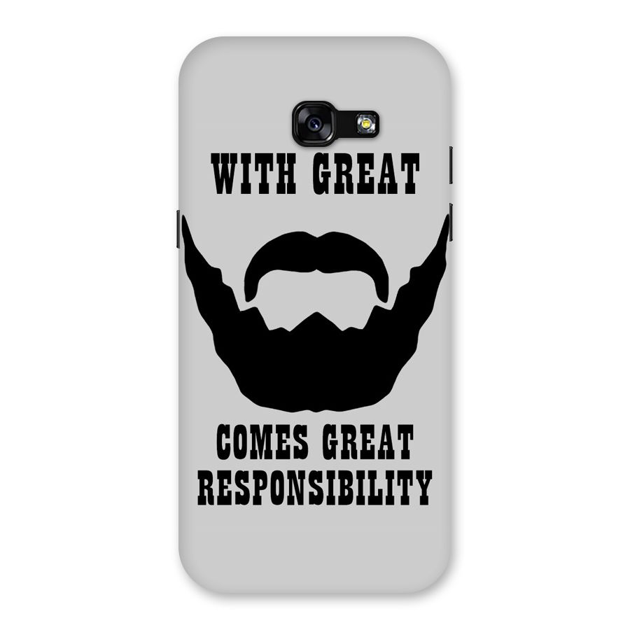 Great Beard Great Responsibility Back Case for Galaxy A5 2017