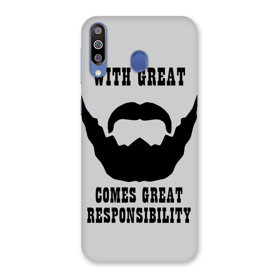 Great Beard Great Responsibility Back Case for Galaxy M30
