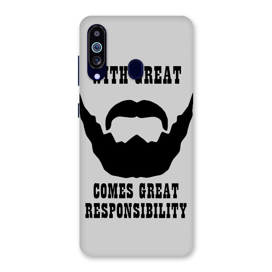 Great Beard Great Responsibility Back Case for Galaxy M40