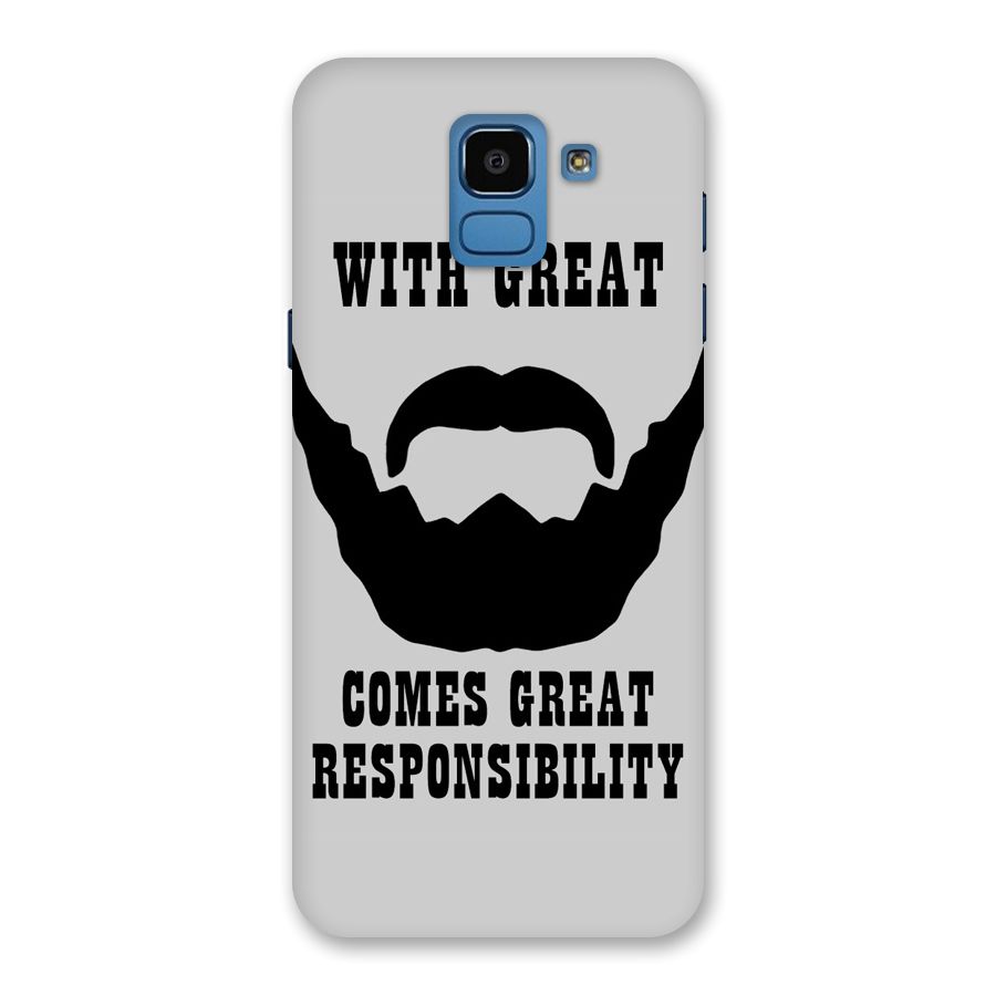 Great Beard Great Responsibility Back Case for Galaxy On6