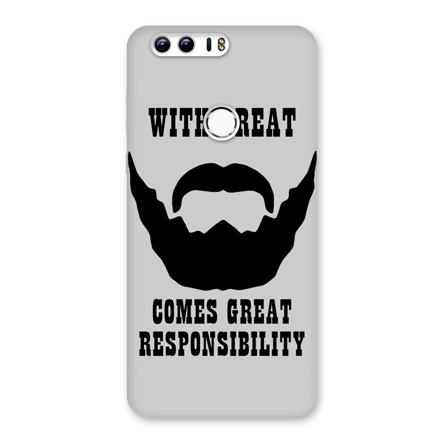 Great Beard Great Responsibility Back Case for Honor 8