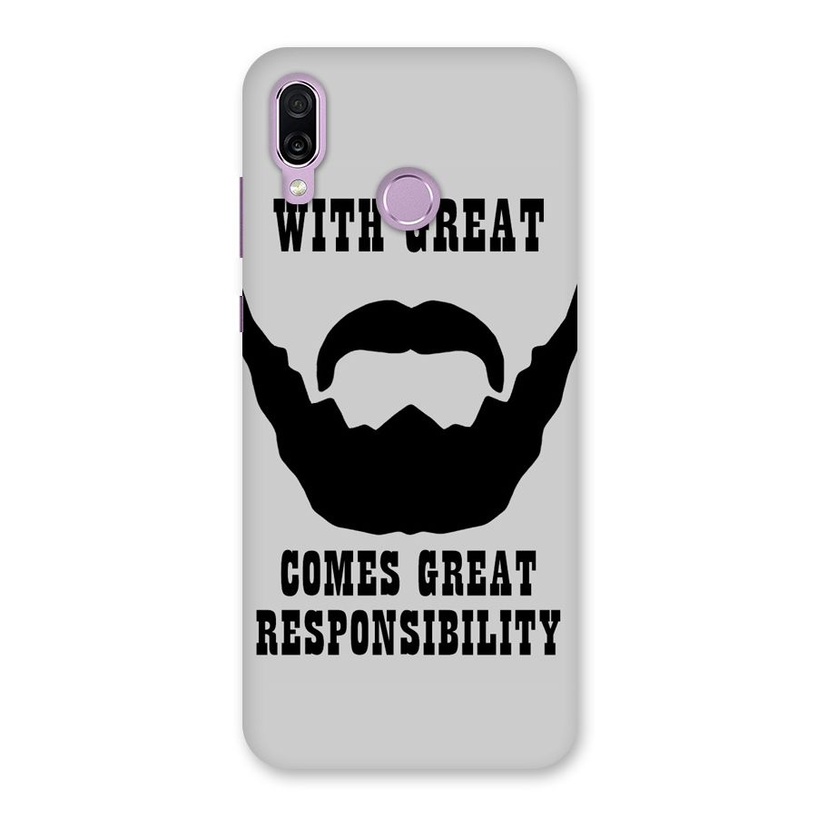 Great Beard Great Responsibility Back Case for Honor Play