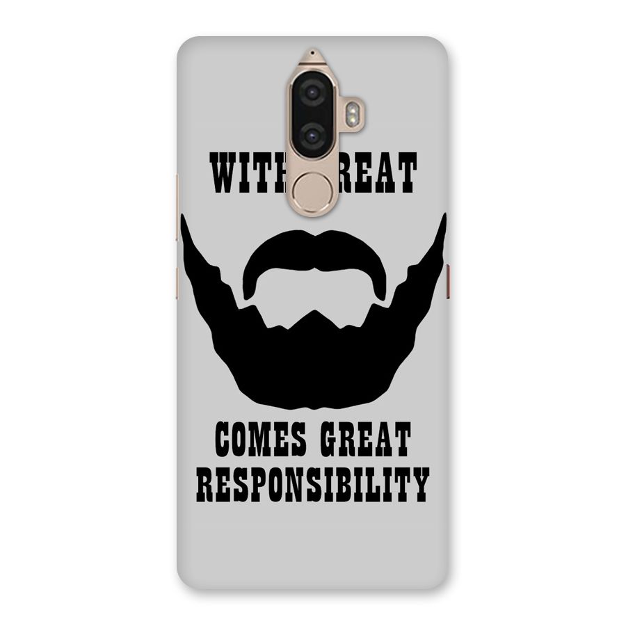 Great Beard Great Responsibility Back Case for Lenovo K8 Note