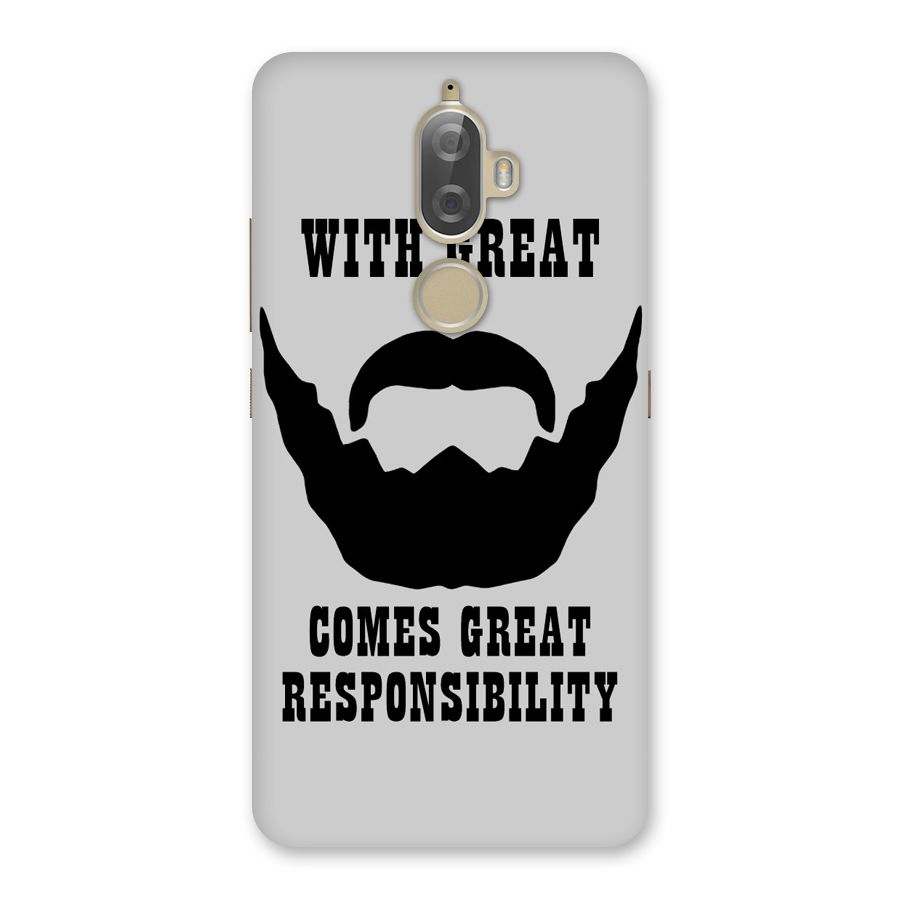 Great Beard Great Responsibility Back Case for Lenovo K8 Plus