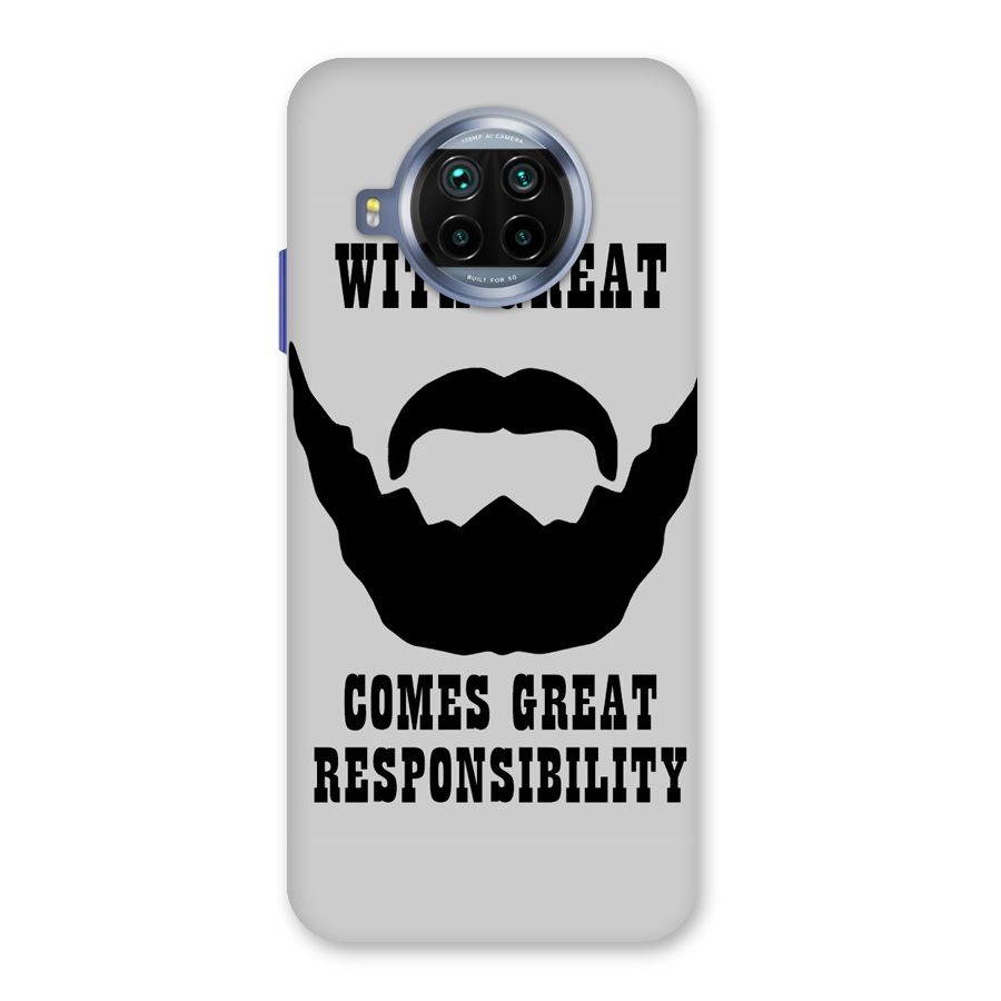 Great Beard Great Responsibility Back Case for Mi 10i