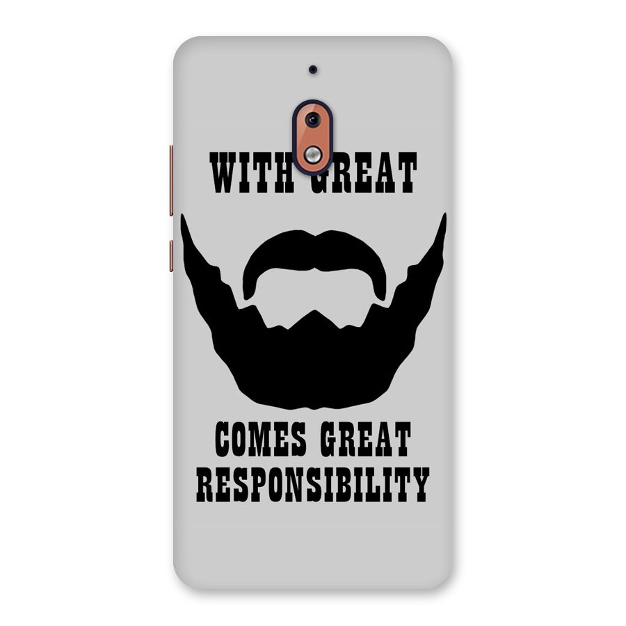 Great Beard Great Responsibility Back Case for Nokia 2.1