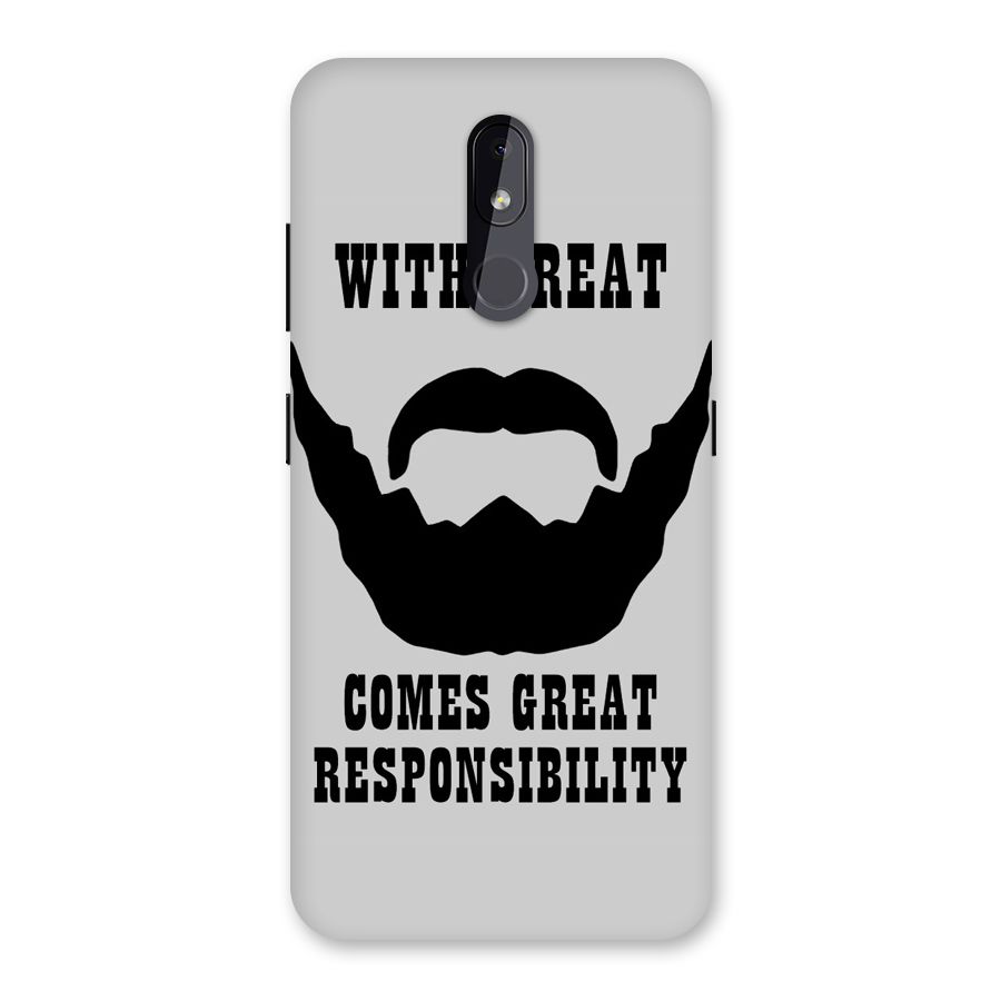 Great Beard Great Responsibility Back Case for Nokia 3.2