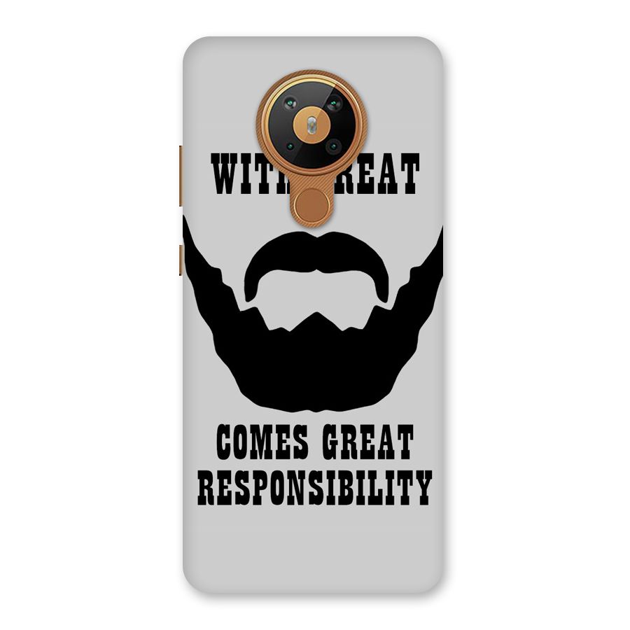 Great Beard Great Responsibility Back Case for Nokia 5.3