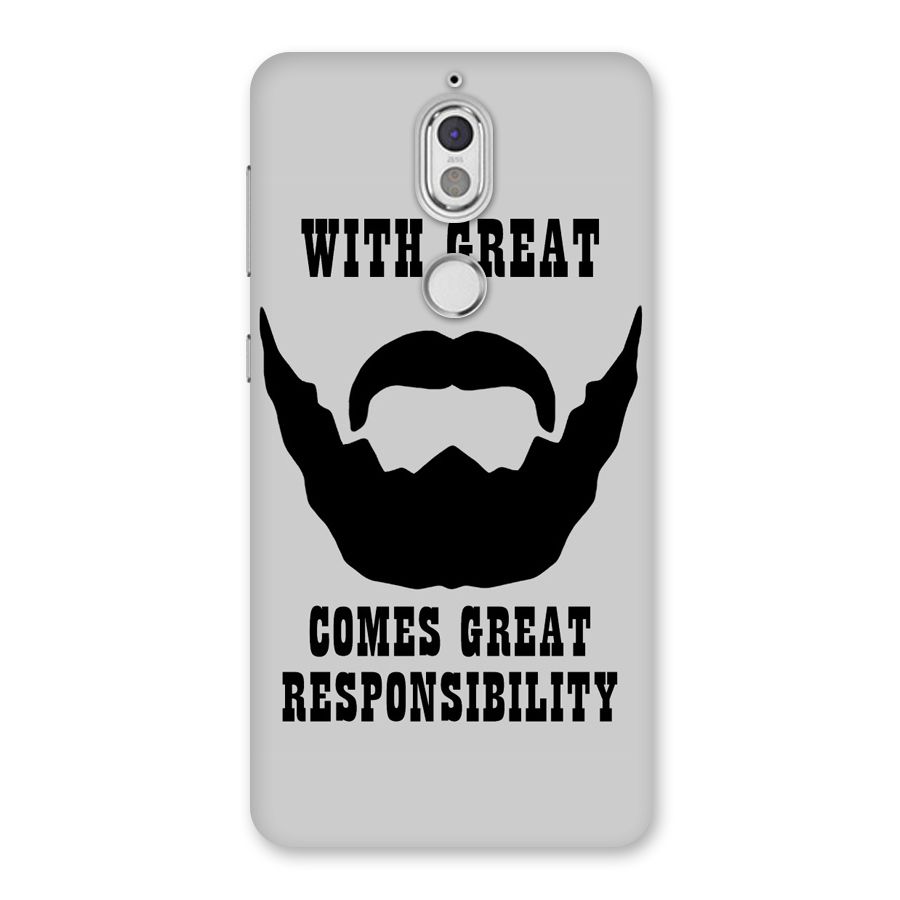 Great Beard Great Responsibility Back Case for Nokia 7