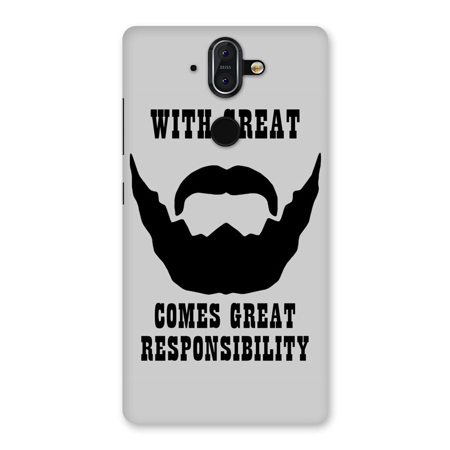 Great Beard Great Responsibility Back Case for Nokia 8 Sirocco