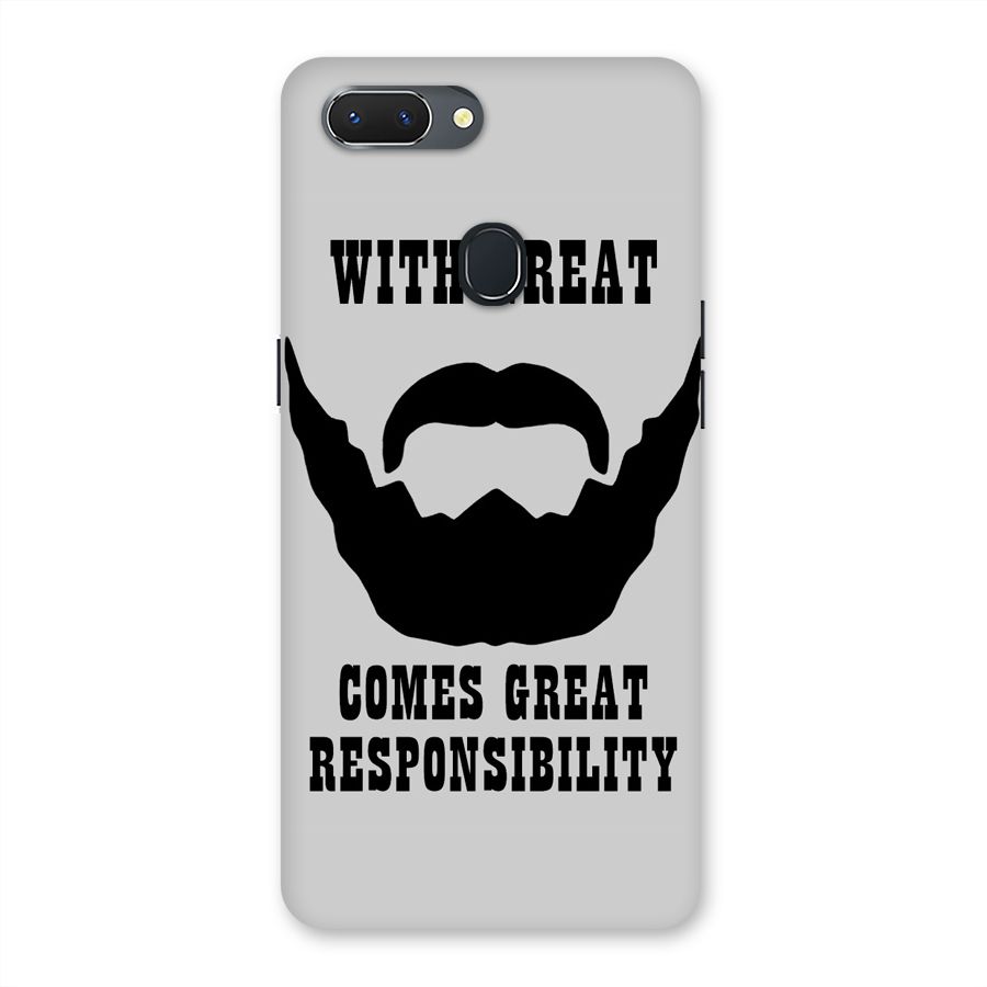 Great Beard Great Responsibility Back Case for Oppo Realme 2