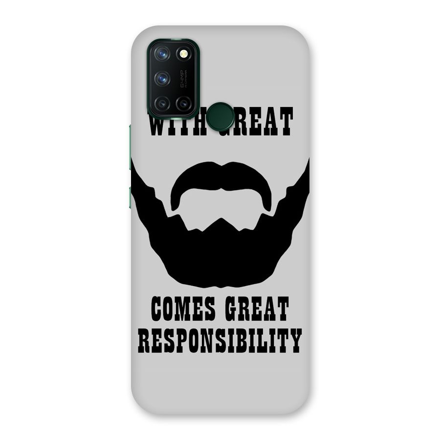 Great Beard Great Responsibility Back Case for Realme 7i