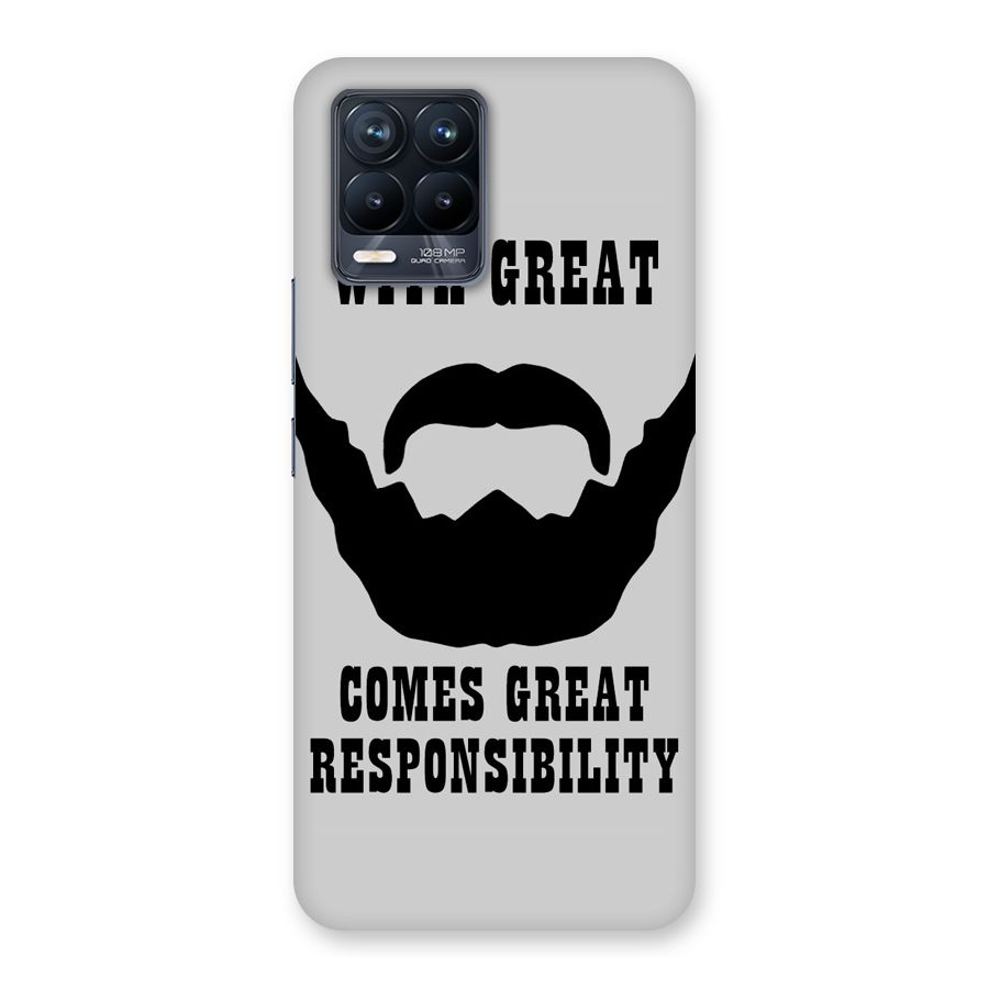 Great Beard Great Responsibility Back Case for Realme 8 Pro