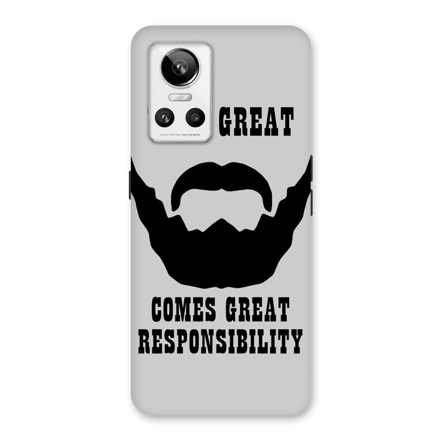 Great Beard Great Responsibility Back Case for Realme GT Neo 3