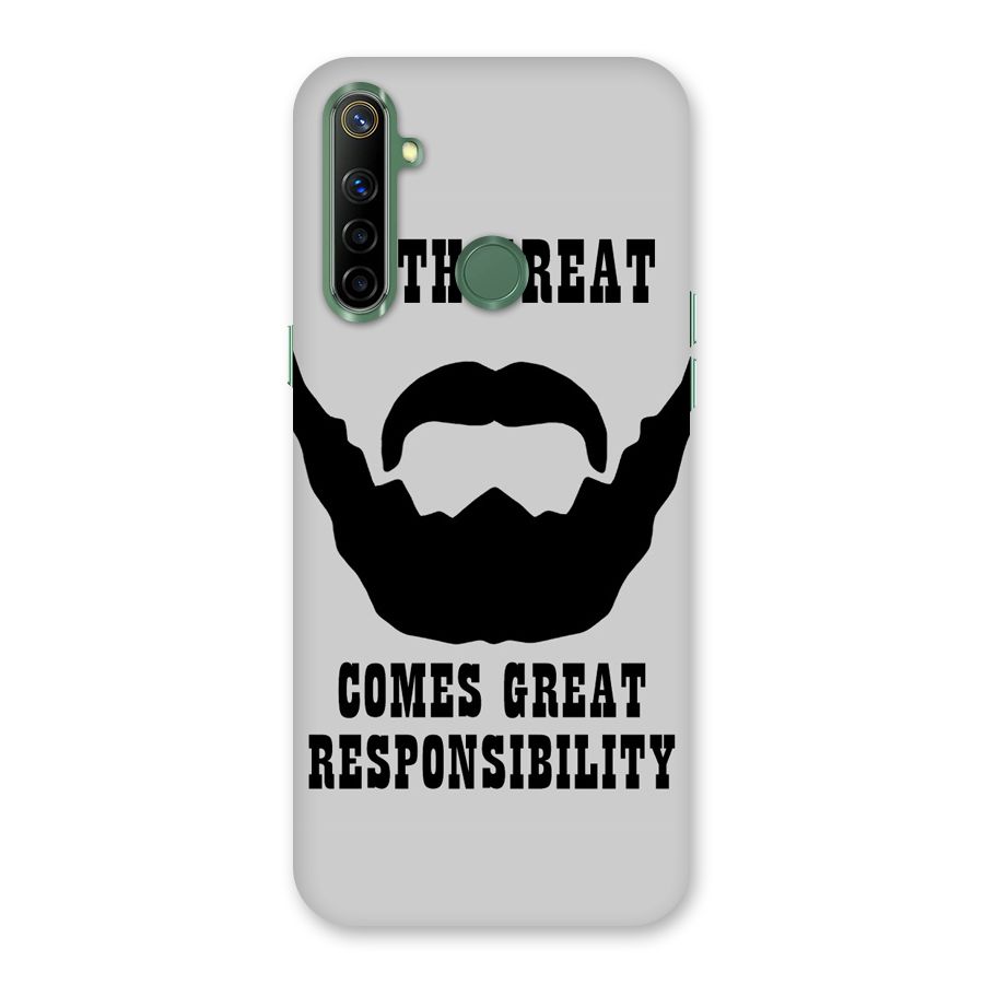 Great Beard Great Responsibility Back Case for Realme Narzo 10
