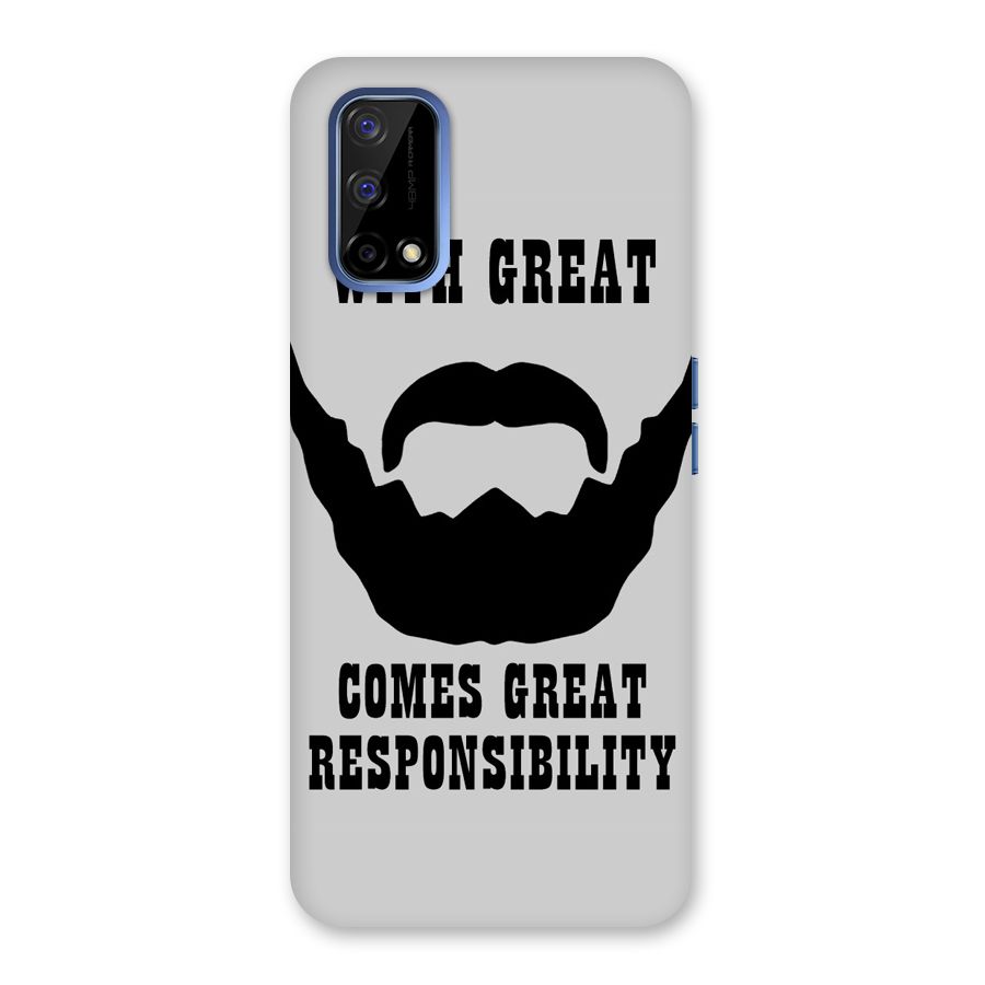 Great Beard Great Responsibility Back Case for Realme Narzo 30 Pro