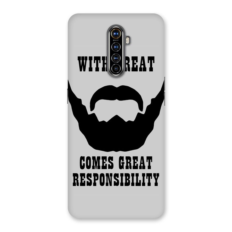 Great Beard Great Responsibility Back Case for Realme X2 Pro