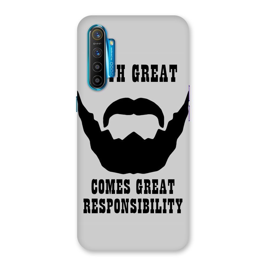 Great Beard Great Responsibility Back Case for Realme XT