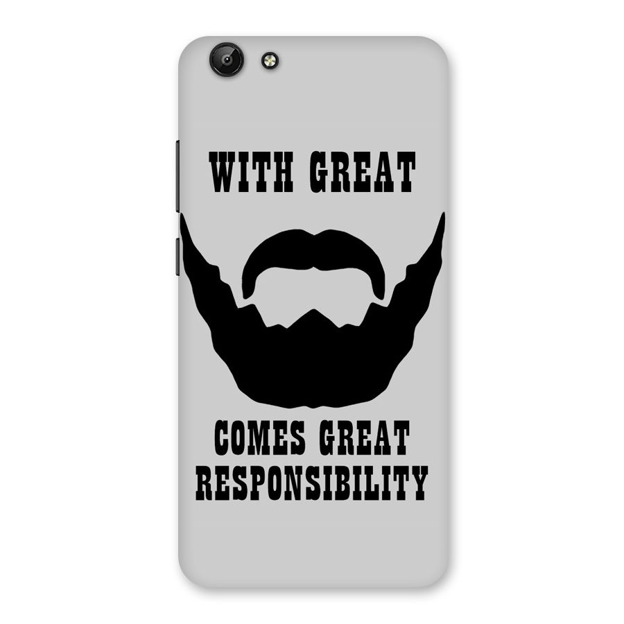 Great Beard Great Responsibility Back Case for Vivo Y69