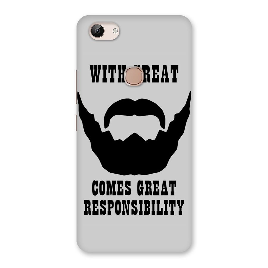 Great Beard Great Responsibility Back Case for Vivo Y83