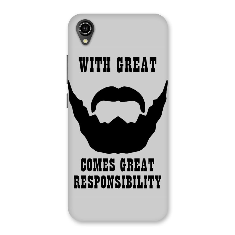 Great Beard Great Responsibility Back Case for Vivo Y91i