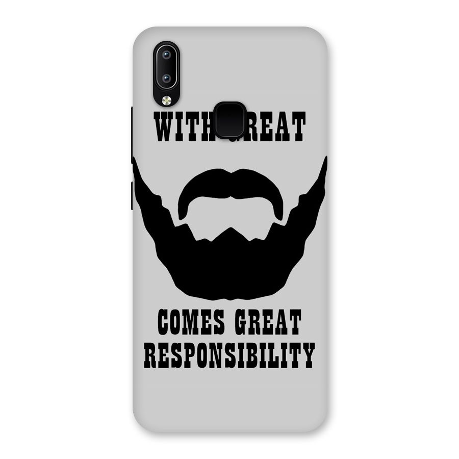 Great Beard Great Responsibility Back Case for Vivo Y93