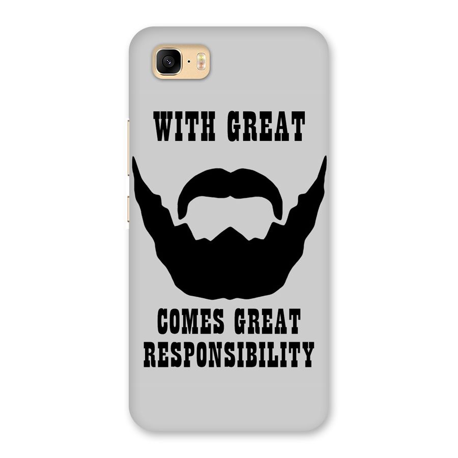 Great Beard Great Responsibility Back Case for Zenfone 3s Max