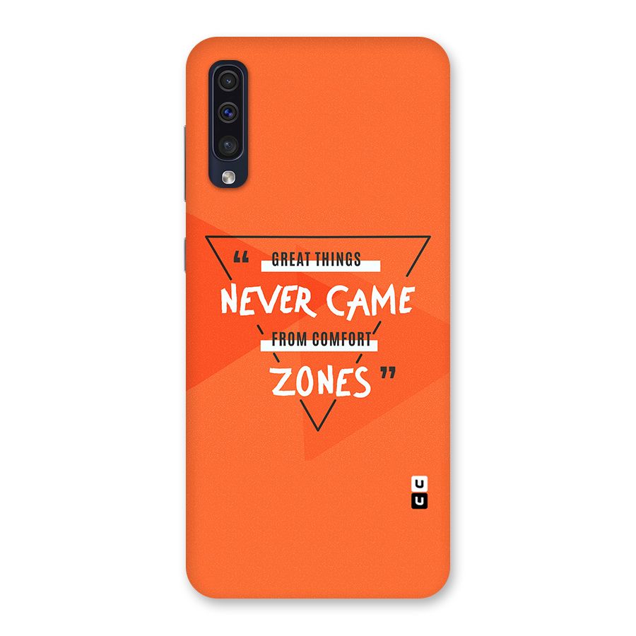 Great Things Comfort Zones Back Case for Galaxy A50s