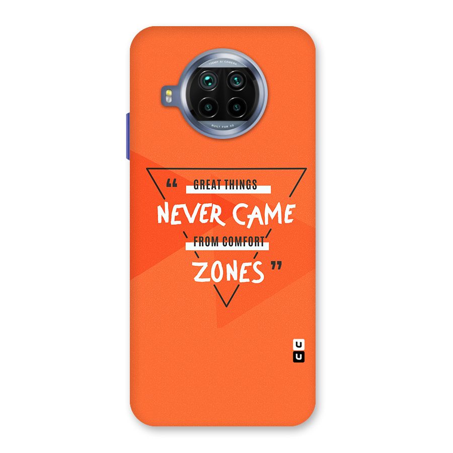 Great Things Comfort Zones Back Case for Mi 10i