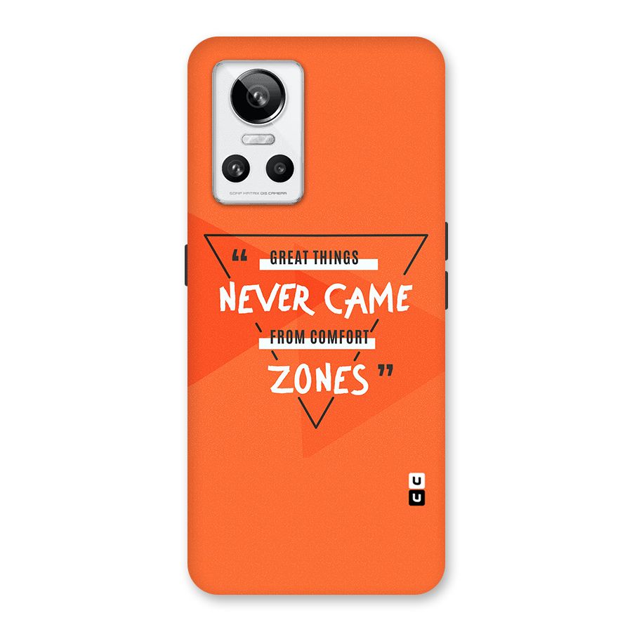 Great Things Comfort Zones Back Case for Realme GT Neo 3
