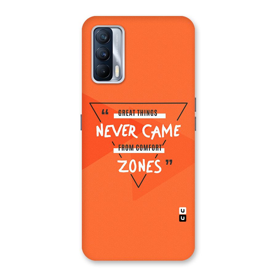 Great Things Comfort Zones Back Case for Realme X7