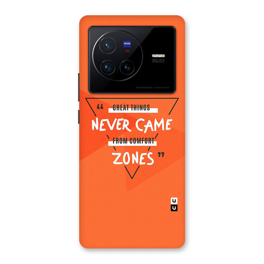Great Things Comfort Zones Back Case for Vivo X80